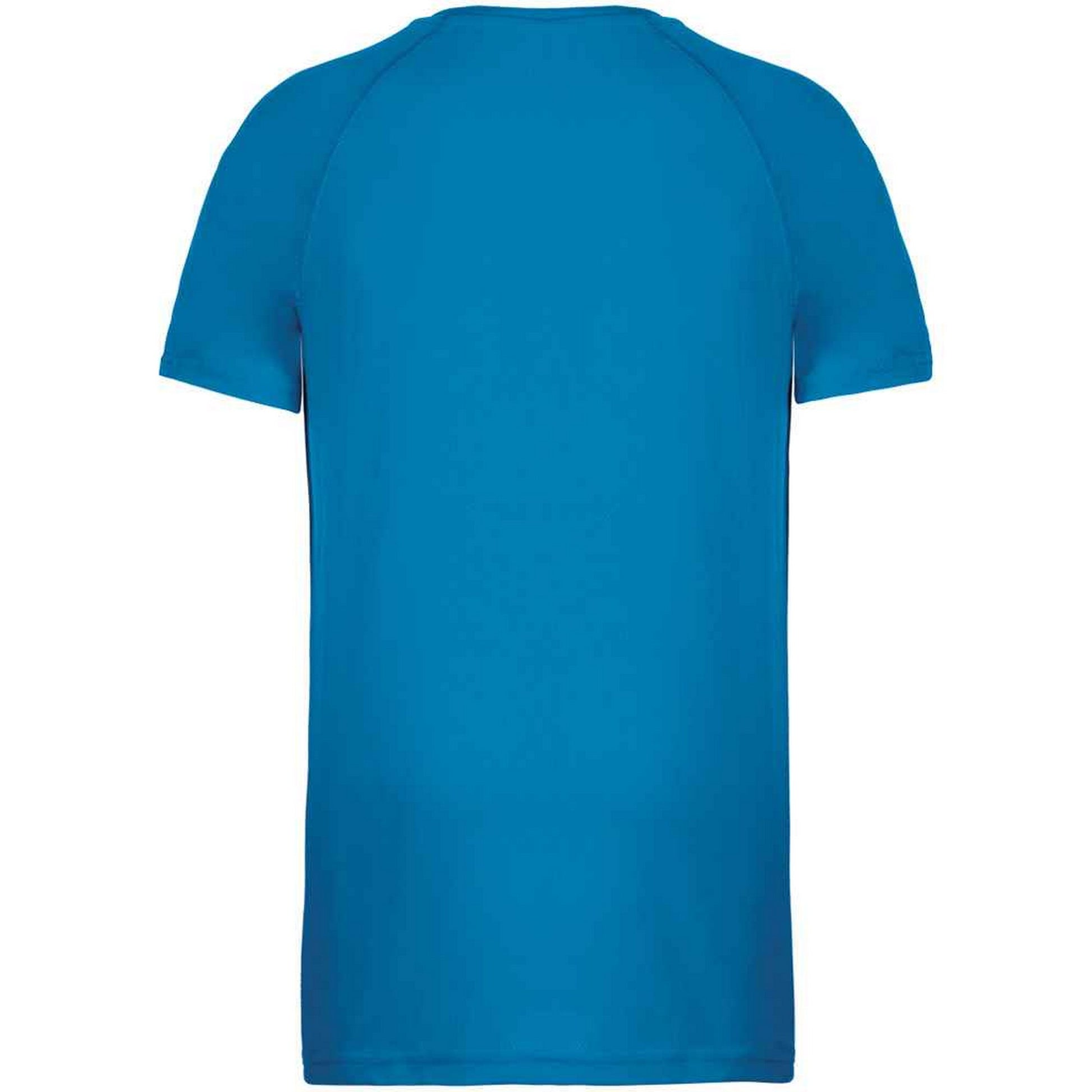 Aqua - Back - Proact Mens Performance Short-Sleeved T-Shirt