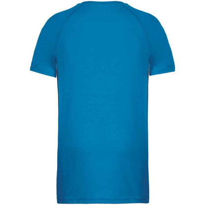 Aqua - Back - Proact Mens Performance Short-Sleeved T-Shirt