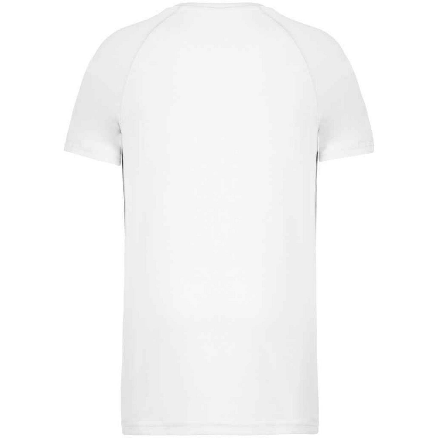 White - Back - Proact Mens Performance Short-Sleeved T-Shirt