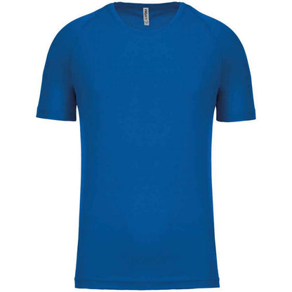 Sporty Royal Blue - Front - Proact Mens Performance Short-Sleeved T-Shirt