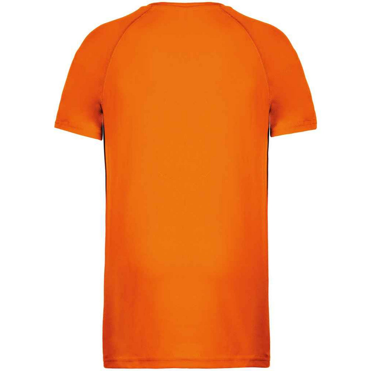 Fluorescent Orange - Back - Proact Mens Performance Short-Sleeved T-Shirt