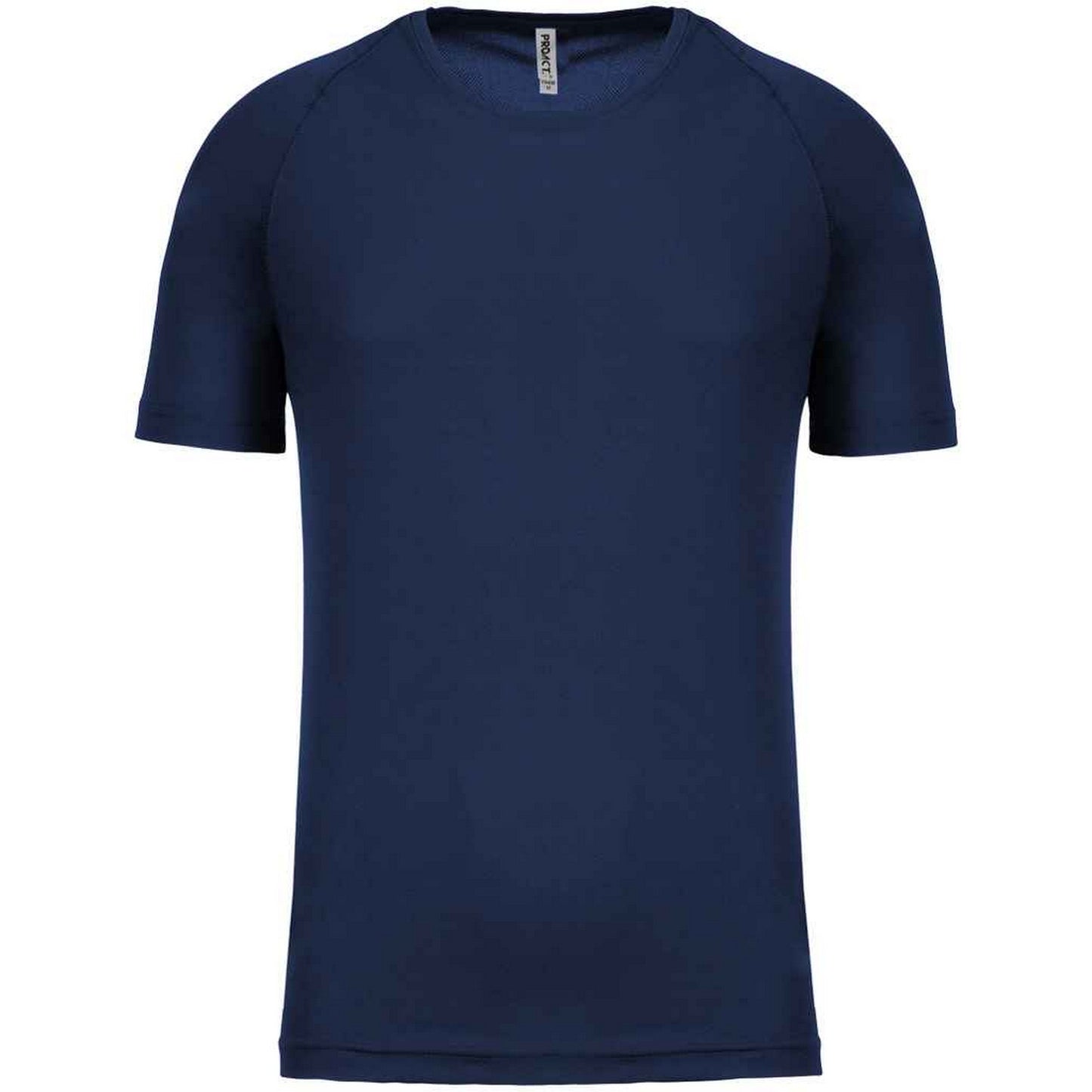 Navy - Front - Proact Mens Performance Short-Sleeved T-Shirt