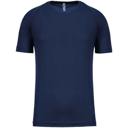 Navy - Front - Proact Mens Performance Short-Sleeved T-Shirt