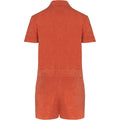 Pomelo - Back - Native Spirit Womens-Ladies Terry Towel Short Playsuit