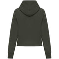 Organic Khaki - Back - Native Spirit Womens-Ladies Full Zip Hoodie