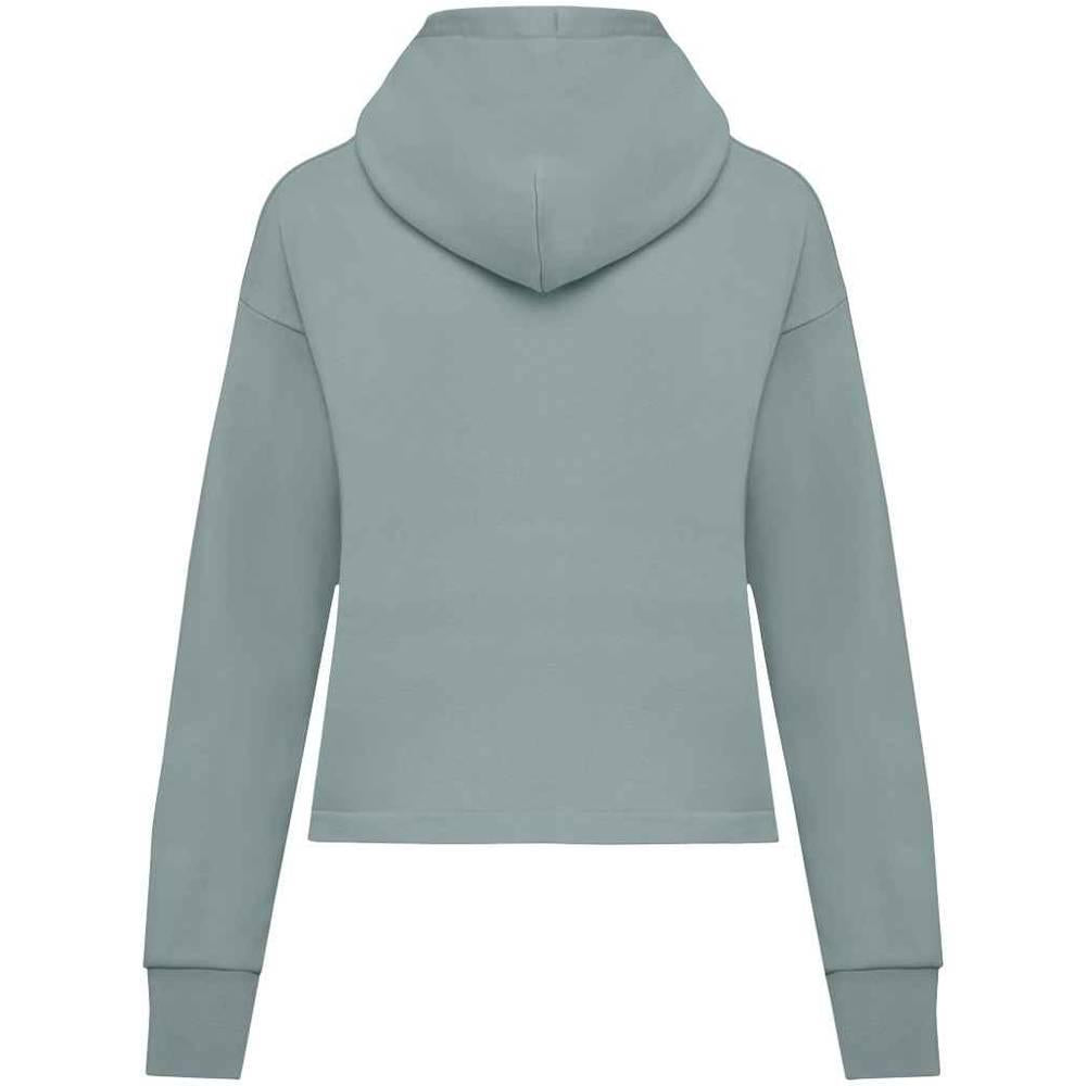 Jade Green - Back - Native Spirit Womens-Ladies Full Zip Hoodie