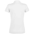 Optic White - Back - NEOBLU Womens-Ladies Owen Piqué Polo Shirt