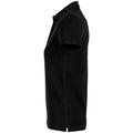 Deep Black - Side - NEOBLU Womens-Ladies Owen Piqué Polo Shirt