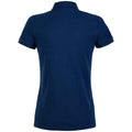 Deep Blue - Back - NEOBLU Womens-Ladies Owen Piqué Polo Shirt
