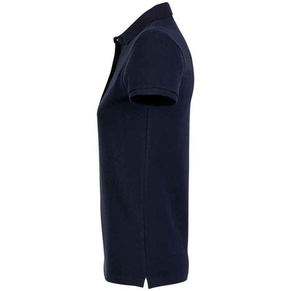 Night Blue - Side - NEOBLU Womens-Ladies Owen Piqué Polo Shirt