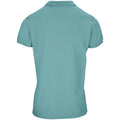 Pool Blue - Back - SOLS Womens-Ladies Planet Piqué Organic Polo Shirt