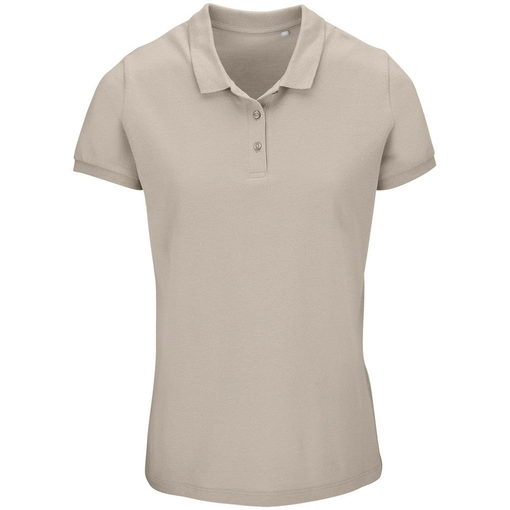 Rope - Front - SOLS Womens-Ladies Planet Piqué Organic Polo Shirt