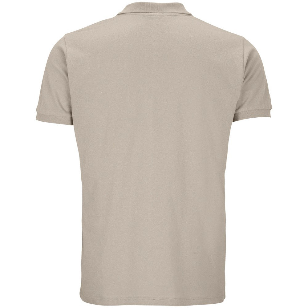 Rope - Back - SOLS Mens Planet Piqué Organic Polo Shirt