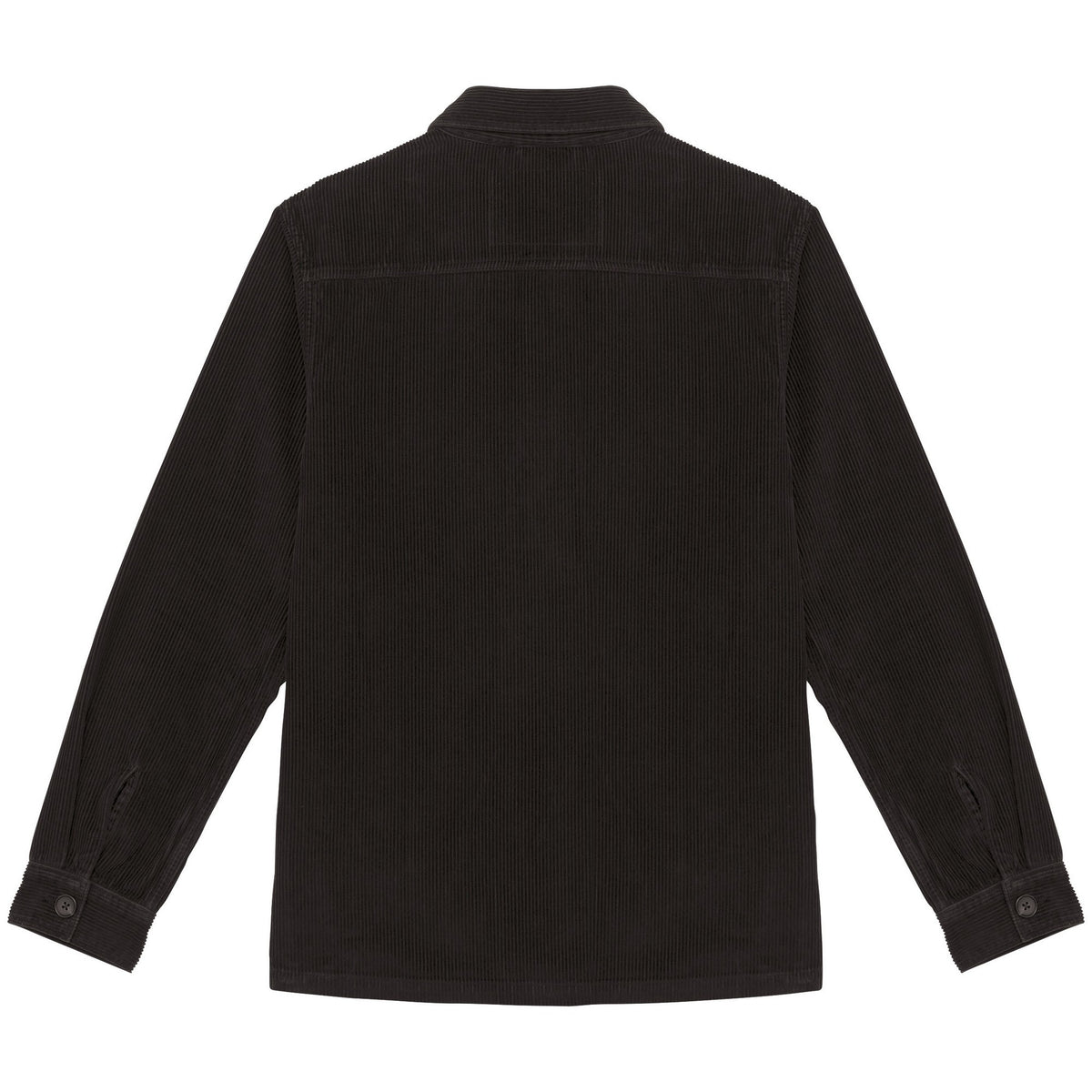 Black - Back - Native Spirit Mens Corduroy Washed Jacket