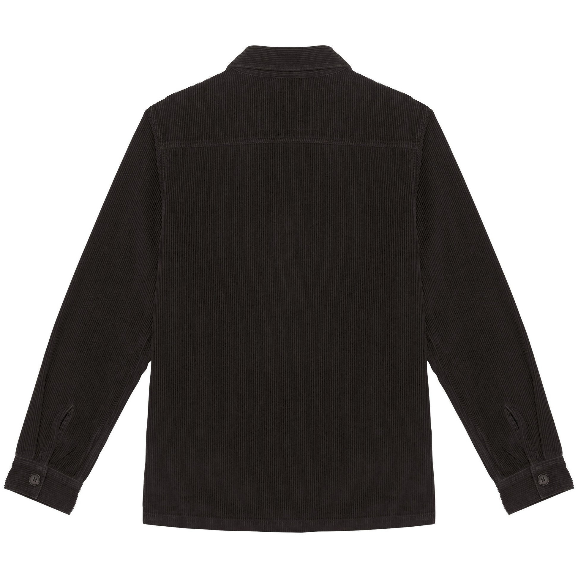 Black - Back - Native Spirit Mens Corduroy Washed Jacket