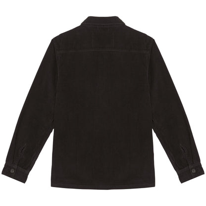 Black - Back - Native Spirit Mens Corduroy Washed Jacket