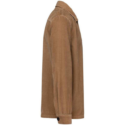 Camel - Side - Native Spirit Mens Corduroy Washed Jacket