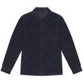Navy - Front - Native Spirit Mens Corduroy Washed Jacket
