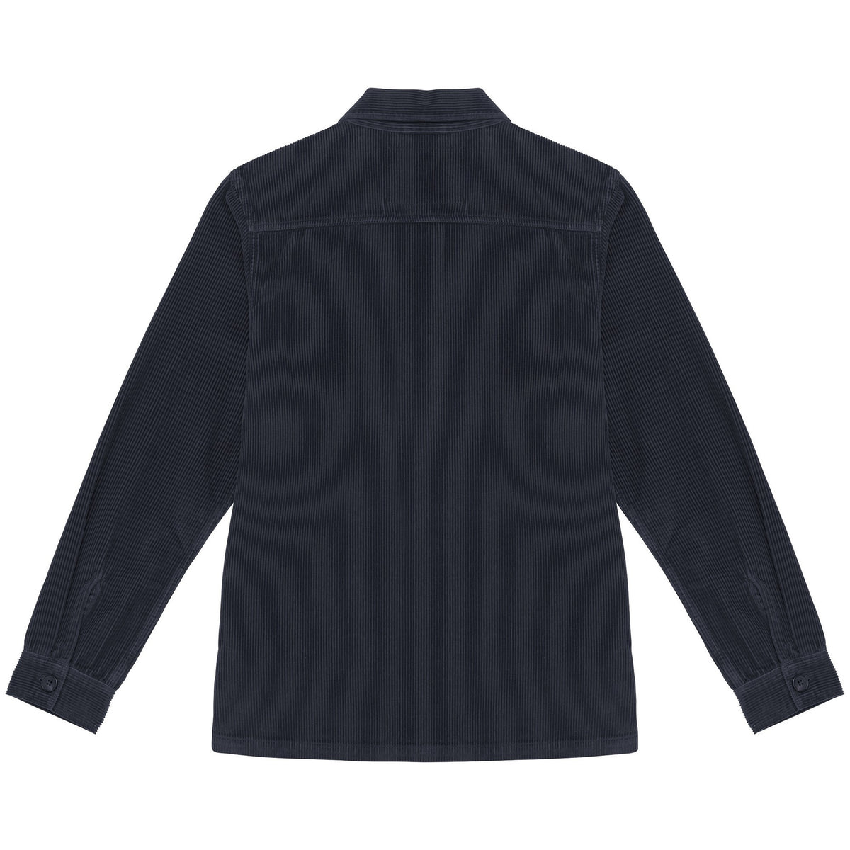 Navy - Back - Native Spirit Mens Corduroy Washed Jacket