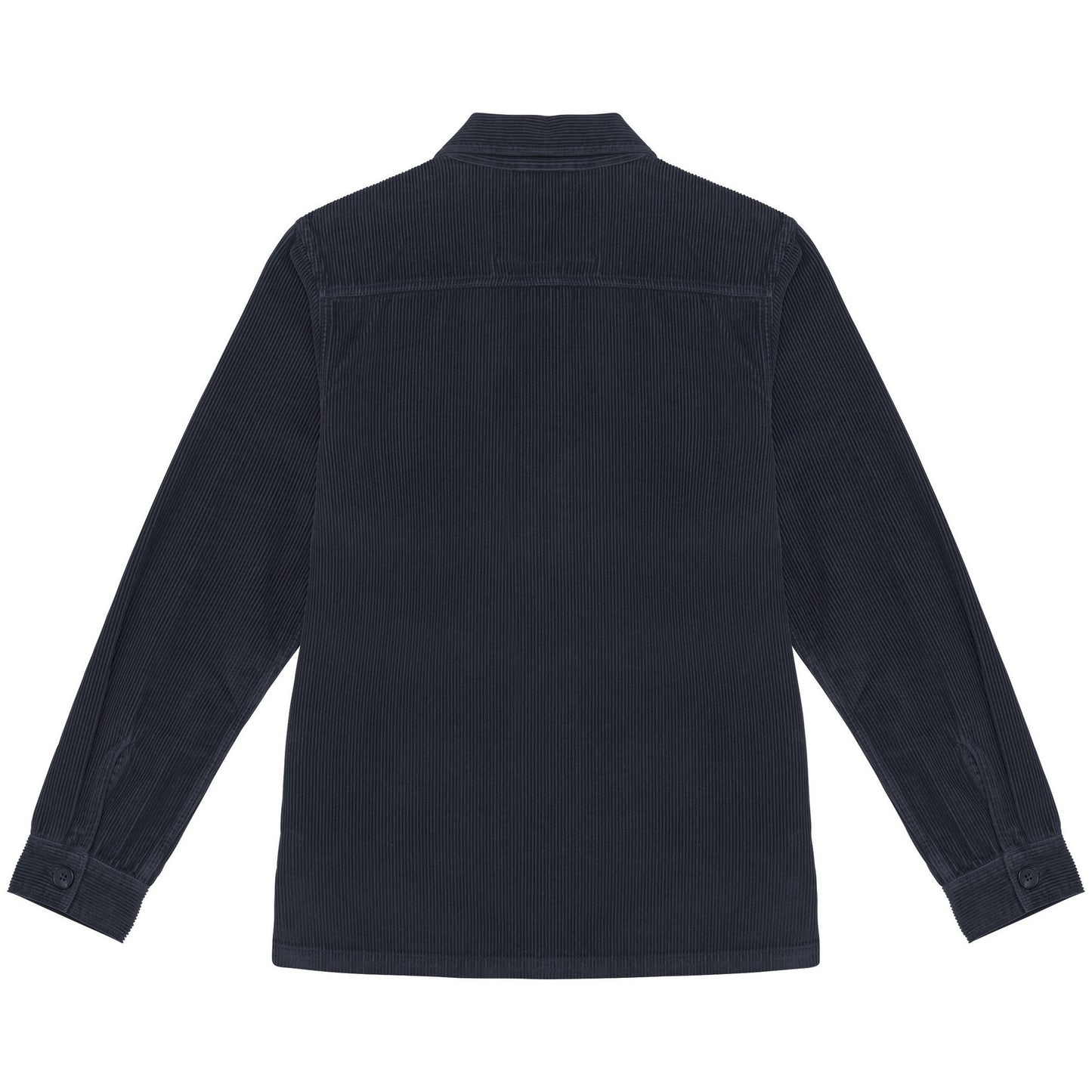 Navy - Back - Native Spirit Mens Corduroy Washed Jacket