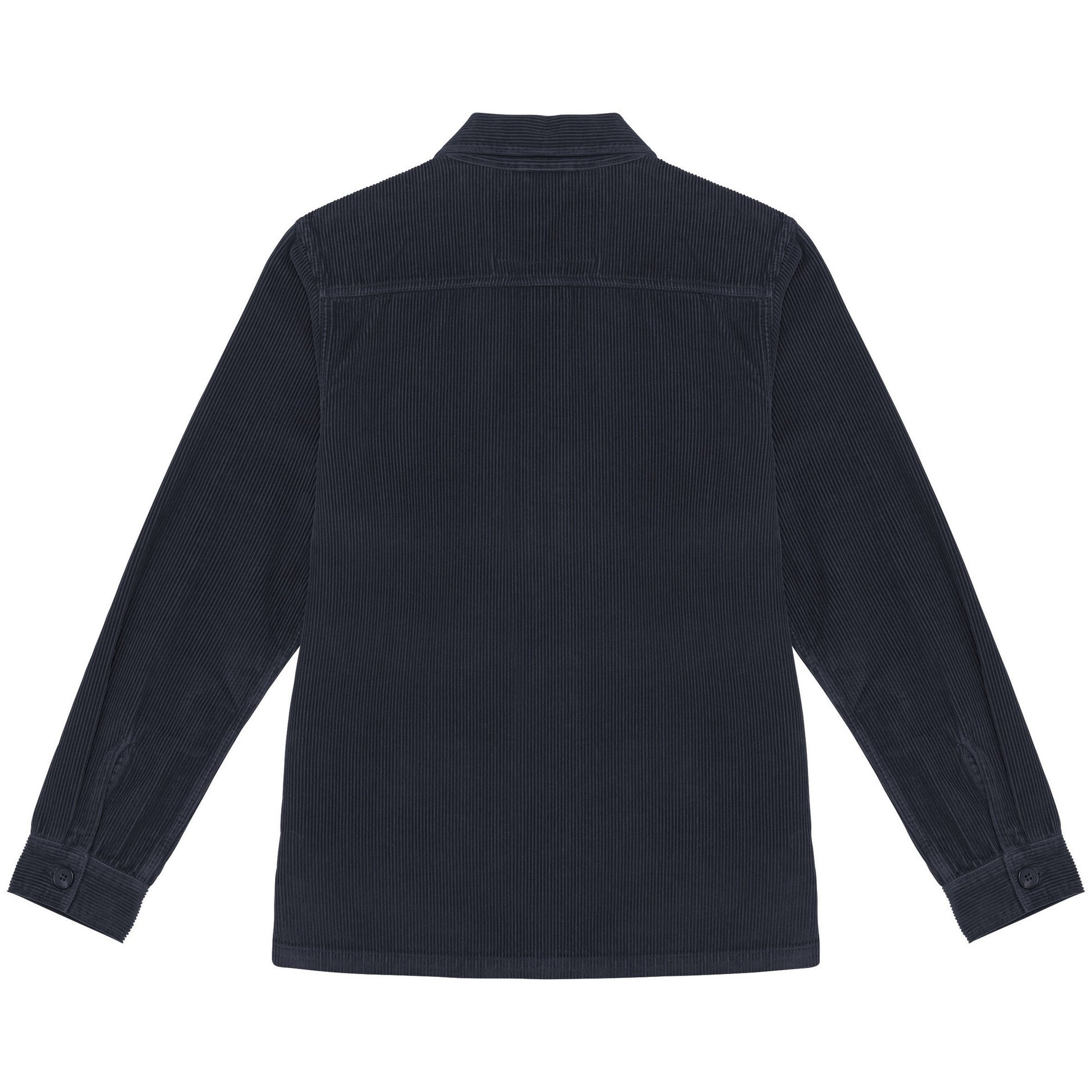 Navy - Back - Native Spirit Mens Corduroy Washed Jacket