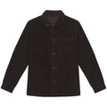 Black - Front - Native Spirit Mens Corduroy Washed Jacket
