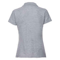 Light Oxford Grey - Back - Russell Womens-Ladies Classic Plain Polycotton Polo Shirt
