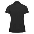 Black - Back - Russell Womens-Ladies Classic Plain Polycotton Polo Shirt