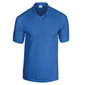 Royal Blue - Front - Gildan Childrens-Kids Plain Jersey Polo Shirt