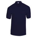 Navy - Front - Gildan Childrens-Kids Plain Jersey Polo Shirt