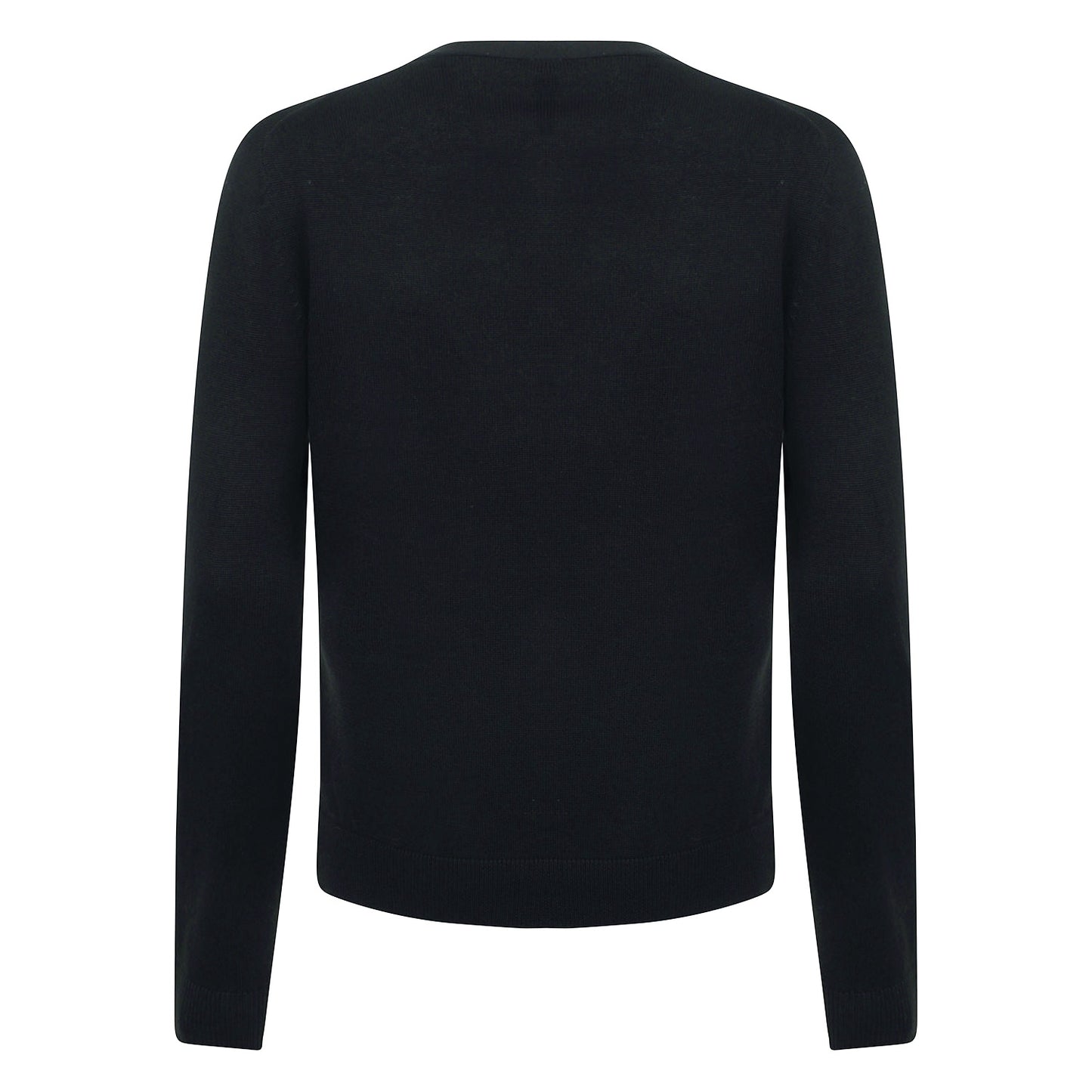 Navy - Back - Henbury Womens-Ladies Lightweight V Neck Cardigan