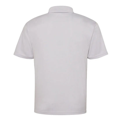 Heather Grey - Side - AWDis Cool Childrens-Kids Cool Polo Shirt