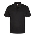 Jet Black - Front - AWDis Cool Childrens-Kids Cool Polo Shirt