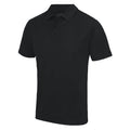 Jet Black - Side - AWDis Cool Childrens-Kids Cool Polo Shirt