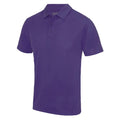 Purple - Side - AWDis Cool Childrens-Kids Cool Polo Shirt