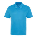 Sapphire Blue - Front - AWDis Cool Childrens-Kids Cool Polo Shirt