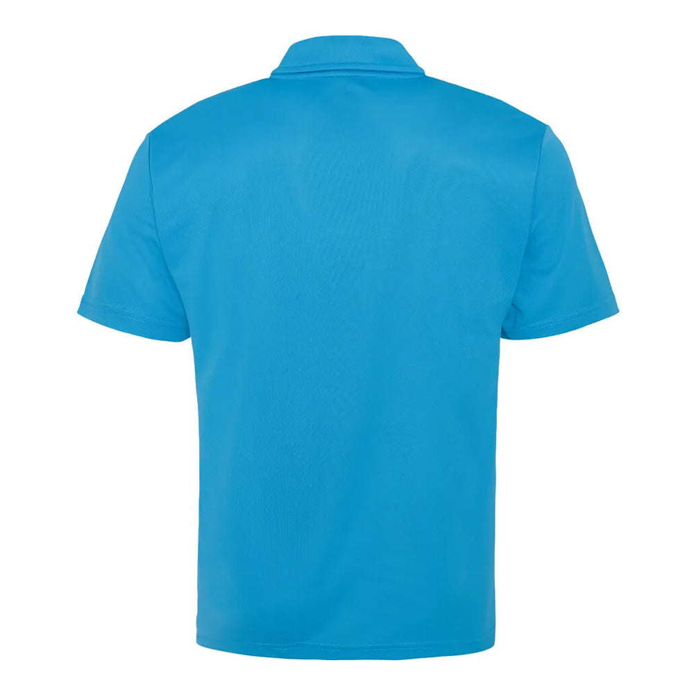 Sapphire Blue - Back - AWDis Cool Childrens-Kids Cool Polo Shirt