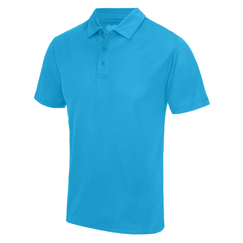 Sapphire Blue - Side - AWDis Cool Childrens-Kids Cool Polo Shirt