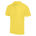 Sun Yellow - Side - AWDis Cool Childrens-Kids Cool Polo Shirt