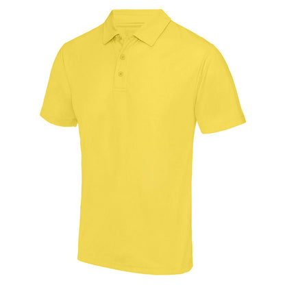 Sun Yellow - Side - AWDis Cool Childrens-Kids Cool Polo Shirt
