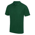 Bottle Green - Side - AWDis Cool Childrens-Kids Cool Polo Shirt