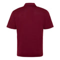 Burgundy - Back - AWDis Cool Childrens-Kids Cool Polo Shirt