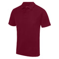 Burgundy - Side - AWDis Cool Childrens-Kids Cool Polo Shirt