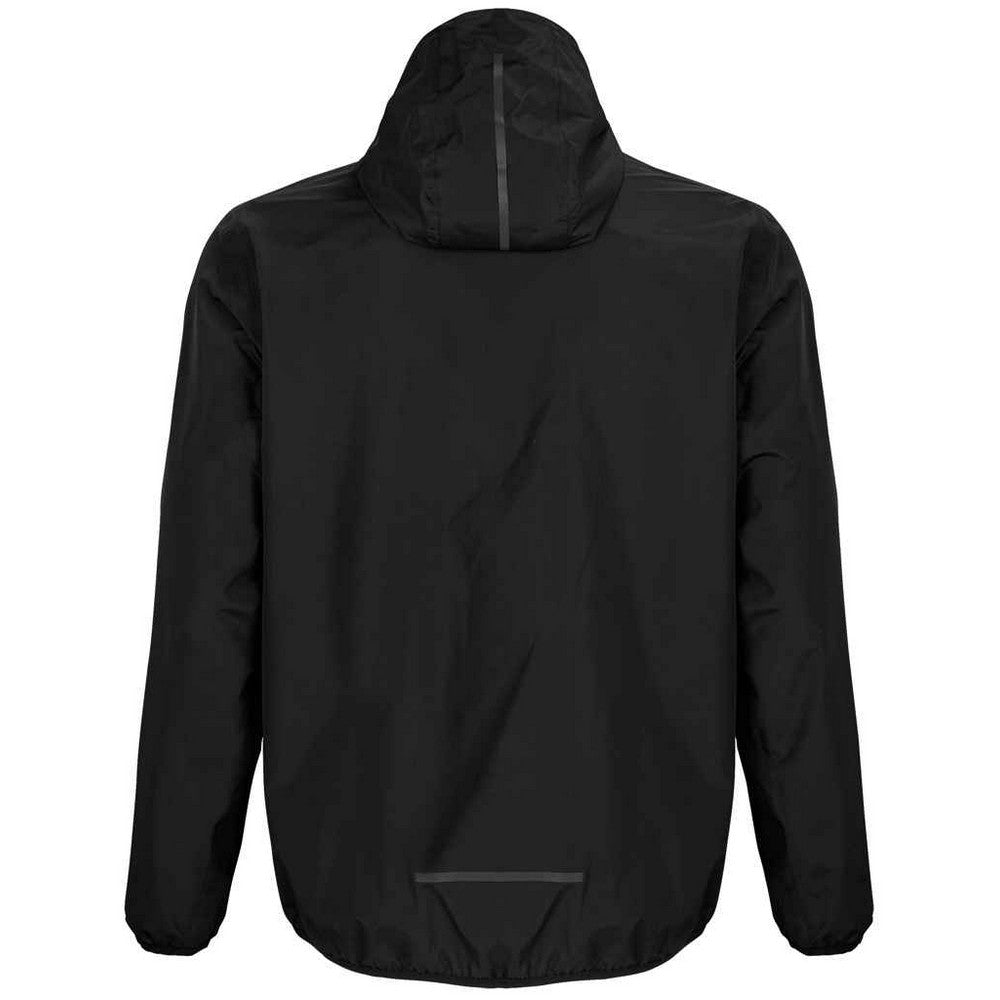 Deep Black - Back - NEOBLU Unisex Adult Andrea Waterproof Jacket
