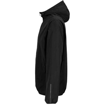 Deep Black - Side - NEOBLU Unisex Adult Andrea Waterproof Jacket