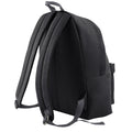 Black - Back - Bagbase Maxi Fashion Backpack