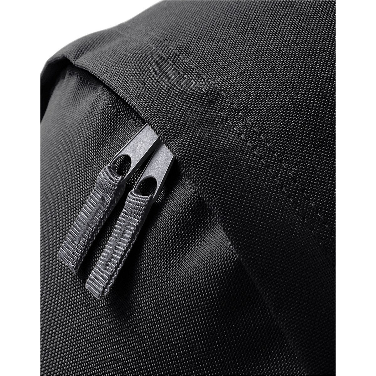 Black - Side - Bagbase Maxi Fashion Backpack