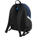 French Navy-Black-White - Back - Quadra Pro Team Backpack