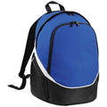 Royal Blue-Black-White - Front - Quadra Pro Team Backpack