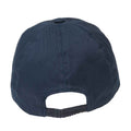 Navy - Back - Larkwood Childrens-Kids Baseball Cap